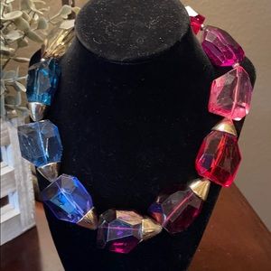 Multi-colored Statement Necklace